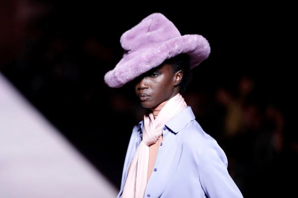 Tom Ford Delivers Big Hats and Simple Elegance at NY Fashion Week