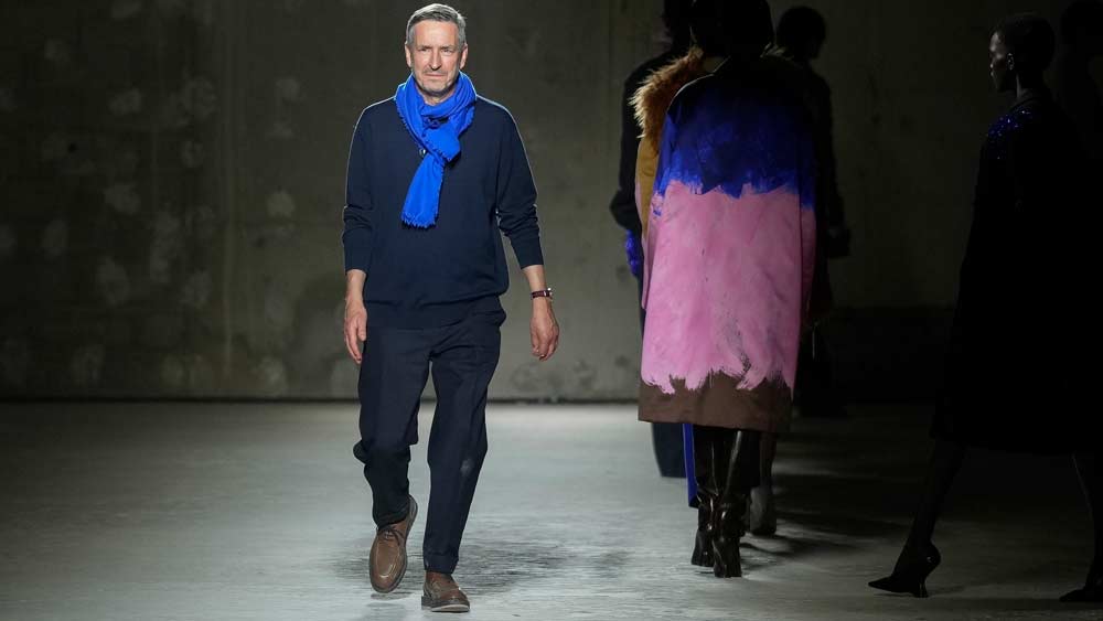 Belgian Fashion Designer Dries Van Noten Stepping Down as Creative Director