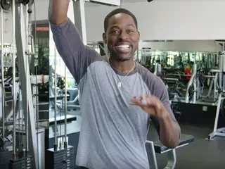 Monday Muscle: Watch Sterling K. Brown's 'No Gym' Workout