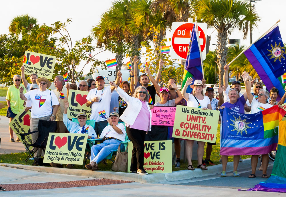 Franklin Graham Protest @ The Key West Amphitheater :: January 16, 2020