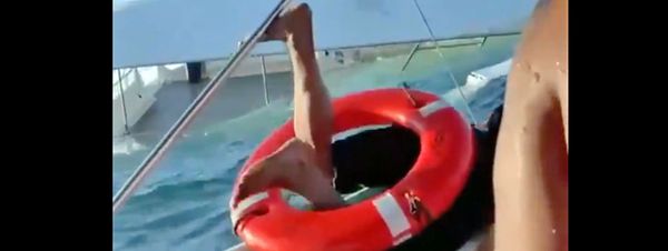 Watch: Maskless Man Overboard! Gay Party Boat Sinks in Puerto Vallarta After Being Rear-Ended