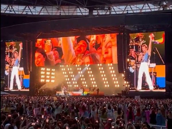 Watch: 'You Are Officially Out,' Harry Styles Tells Gay Fan During Stadium Concert