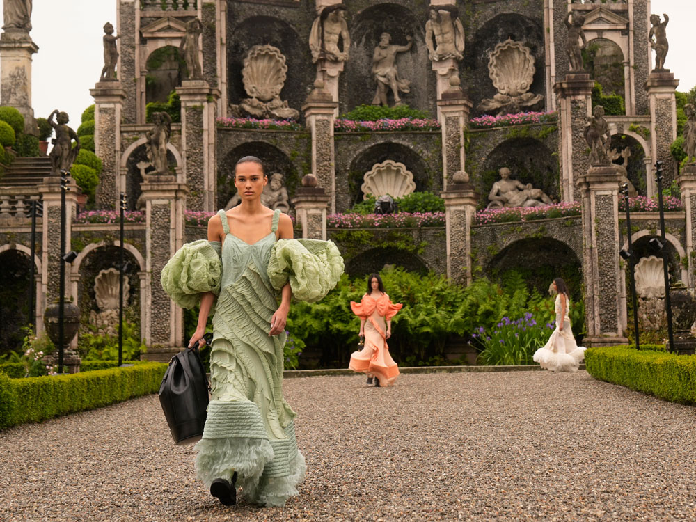 Louis Vuitton takes Baroque and botanical cues from Italy's Isola Bella for Cruise  2024 collection, National Business