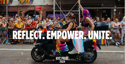 NYC Pride Unveils 2024 Theme: 'Reflect. Empower. Unite.'