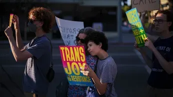 Protesters Rally Against Closure of Largest Gender-Affirming Care Center for Kids in the US