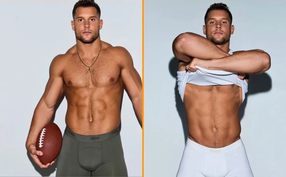 Birthday Boy Nick Bosa Celebrates in His Skims EDGE United States