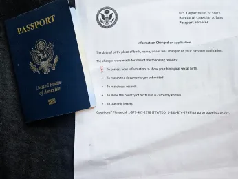 Continued disappointment for Trans Americans at US passport office