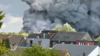 Fire engulfs main stage of Belgium's Tomorrowland music festival ahead of Friday start