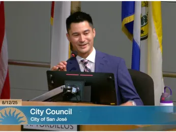 Gay San Jose Councilmember Tordillos takes his seat