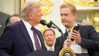 Trump Says Video Showing Items Thrown From White House Is AI After His Team Indicates It's Real