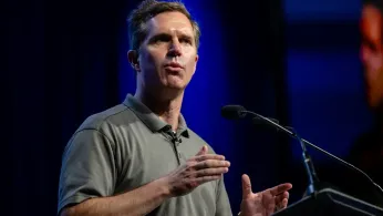 Kentucky Gov. Andy Beshear Goes National With Podcast, the Hot Format for Aspiring Politicians