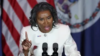 Winsome Earle-Sears Employs Anti-Transgender Rhetoric in Bid Against Abigail Spanberger