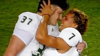 South Florida Bulls’ Chase Leon and Nico Gramatica Ignite Celebration with Viral Post-Game Clench