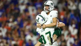 College Football Player Chase Leon Addresses Viral Embrace, Clarifies Sexuality in Lighthearted Response