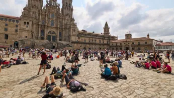 Pilgrims Turn Spain's Santiago De Compostela Into the World's Latest Overtourism Flashpoint