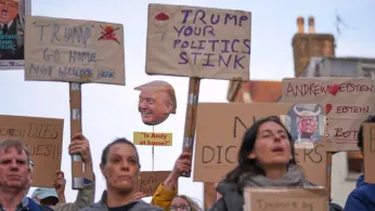 Trump's Second State Visit to UK Meets With Protests and Arrests