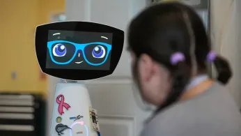 A Robot Programmed to Act Like a 7-Year-Old Girl Works to Combat Fear and Loneliness in Hospitals
