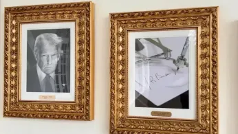 Trump Snubs Biden With Autopen Photo on New Presidential Walk of Fame