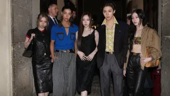 Dario Vitale Debuts As Versace Creative Director in 'Intimate' Event With Vips and Sex-Charged Looks