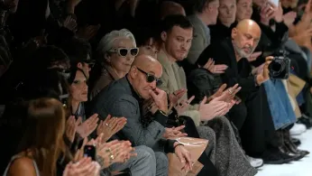 The Devil Wears Dolce & Gabbana in Milan As Meryl Streep Is Filmed at Runway Show for Movie Sequel