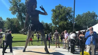 Statue of Rock N' Roll Queen Tina Turner Unveiled in Tennessee Community Where She Grew Up