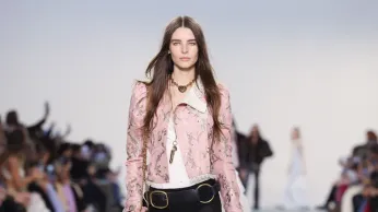 Chloe Says It With Printed Flowers in Paris Show
