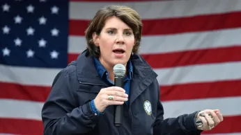 Democrat Amy Mcgrath Launches Comeback Bid in Seeking the Seat of Retiring Sen. Mitch Mcconnell