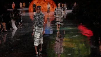 Showmanship Returns at Chanel As Designer Blazy Debuts Under a Sky of Planets