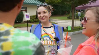 Rainbows And Clouds As NC Town Hosts Pride Fest Amid Trump Administration's Anti-Trans Push