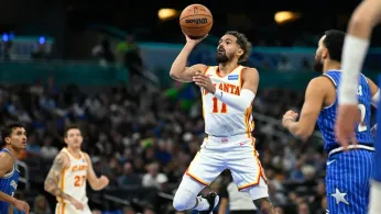 Trae Young Scores 6 Points in Final 46 Seconds to Lead Hawks Past Magic