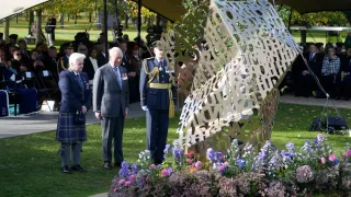 King Charles III Dedicates Britain's First National Memorial to LGBTQ+ Troops