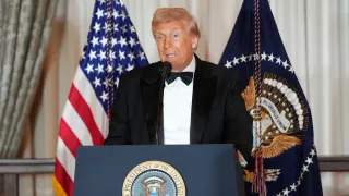 Trump Awards Medals to the Kennedy Center Honorees in an Oval Office Ceremony