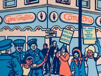 Political Notebook: 2025 op-art showcases historic SF trans revolt